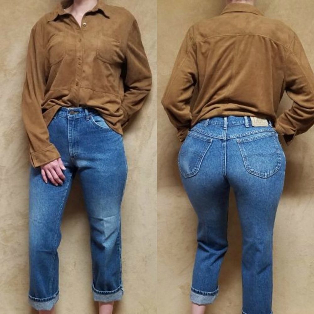 VINTAGE 70s Lee High Rise Union Made Bootcut Jeans